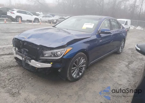 2016 Hyundai Genesis 3.8 z USA, uszkodzony, nr VIN KMHGN4JE7GU142765